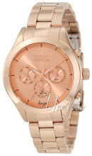 Invicta Angel Rosegullfarget/Rose-gulltonet stål Ø40 mm Invicta Angel Rosegullfarget/Rose-gulltonet stål Ø40 mm