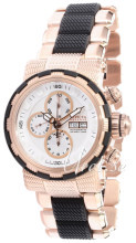 Invicta Reserve Hvit/Rose-gulltonet stål Ø61 mm Invicta Reserve Hvit/Rose-gulltonet stål Ø61 mm
