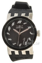 Invicta DNA Sort/Gummi Ø46 mm Invicta DNA Sort/Gummi Ø46 mm