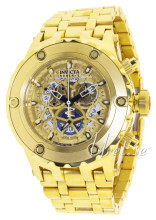 Invicta Subaqua Gulltonet/Gulltonet stål Ø52 mm Invicta Subaqua Gulltonet/Gulltonet stål Ø52 mm