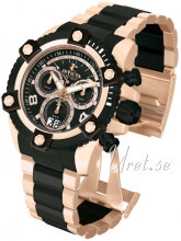 Invicta Arsenal Sort/Rose-gulltonet stål Ø48 mm Invicta Arsenal Sort/Rose-gulltonet stål Ø48 mm
