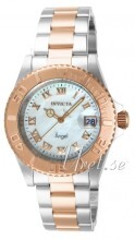 Invicta Angel Hvit/Rose-gulltonet stål Ø40 mm Invicta Angel Hvit/Rose-gulltonet stål Ø40 mm
