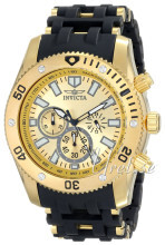 Invicta Sea Spider Gullfarget/Gulltonet stål Ø50 mm Invicta Sea Spider Gullfarget/Gulltonet stål Ø50 mm