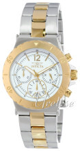 Invicta Specialty Hvit/Gulltonet stål Ø38 mm Invicta Specialty Hvit/Gulltonet stål Ø38 mm