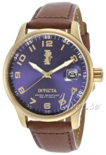 Invicta I-Force Blå/Lær Ø45 mm Invicta I-Force Blå/Lær Ø45 mm