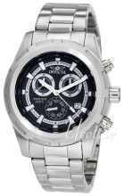 Invicta II Sort/Stål Ø45 mm Invicta II Sort/Stål Ø45 mm
