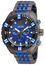 Invicta Jason Taylor Blå/Stål Ø50 mm Invicta Jason Taylor Blå/Stål Ø50 mm