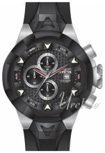 Invicta I-Force Sort/Gummi Ø52 mm Invicta I-Force Sort/Gummi Ø52 mm