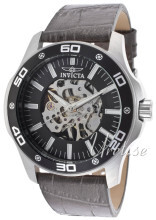 Invicta Specialty Sort/Lær Ø45 mm Invicta Specialty Sort/Lær Ø45 mm