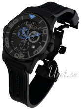 Invicta Sea Vulture Reserve Sort/Gummi Ø46.5 mm Invicta Sea Vulture Reserve Sort/Gummi Ø46.5 mm