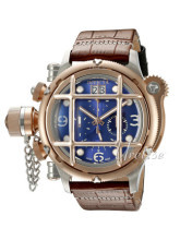 Invicta Russian Diver Blå/Lær Ø54 mm Invicta Russian Diver Blå/Lær Ø54 mm