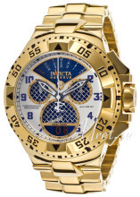 Invicta Reserve Sølvfarget/Gulltonet stål Ø50 mm Invicta Reserve Sølvfarget/Gulltonet stål Ø50 mm