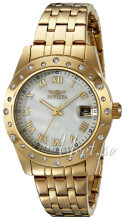 Invicta Angel Hvit/Gulltonet stål Ø36 mm Invicta Angel Hvit/Gulltonet stål Ø36 mm