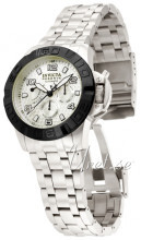 Invicta Reserve Hvit/Stål Ø45 mm Invicta Reserve Hvit/Stål Ø45 mm