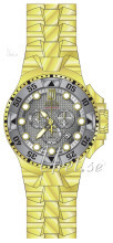 Invicta Jason Taylor Sølvfarget/Gulltonet stål Ø50 mm Invicta Jason Taylor Sølvfarget/Gulltonet stål Ø50 mm