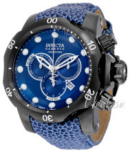 Invicta Venom Blå/Lær Ø53.7 mm Invicta Venom Blå/Lær Ø53.7 mm