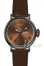 Invicta Vintage Brun/Lær Ø45 mm Invicta Vintage Brun/Lær Ø45 mm