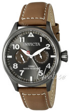 Invicta I-Force Grå/Lær Ø45 mm Invicta I-Force Grå/Lær Ø45 mm