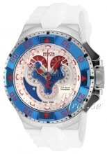 Invicta Excursion Sølvfarget/Gummi Ø50 mm Invicta Excursion Sølvfarget/Gummi Ø50 mm