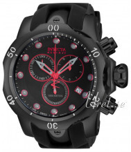 Invicta Venom Sort/Gummi Ø54 mm Invicta Venom Sort/Gummi Ø54 mm