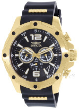 Invicta I-Force Sort/Gulltonet stål Ø50 mm Invicta I-Force Sort/Gulltonet stål Ø50 mm