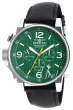 Invicta I-Force Grønn/Lær Ø46 mm Invicta I-Force Grønn/Lær Ø46 mm