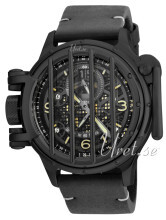 Invicta Vintage Sort/Lær Ø52 mm Invicta Vintage Sort/Lær Ø52 mm
