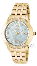 Invicta Angel Hvit/Gulltonet stål Ø40 mm Invicta Angel Hvit/Gulltonet stål Ø40 mm