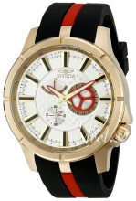 Invicta S1 Sølvfarget/Gummi Ø49 mm Invicta S1 Sølvfarget/Gummi Ø49 mm