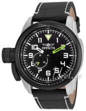 Invicta Aviator Sort/Lær Ø50 mm Invicta Aviator Sort/Lær Ø50 mm