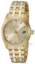 Invicta Wildflower Gulltonet/Gulltonet stål Ø33 mm Invicta Wildflower Gulltonet/Gulltonet stål Ø33 mm