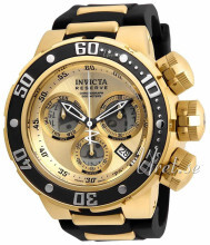 Invicta Reserve Gulltonet/Gulltonet stål Ø52 mm Invicta Reserve Gulltonet/Gulltonet stål Ø52 mm
