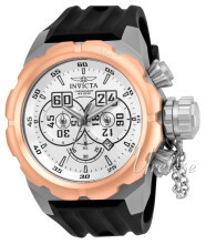 Invicta Russian Diver Sølvfarget/Gummi Ø52 mm Invicta Russian Diver Sølvfarget/Gummi Ø52 mm