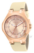 Invicta Wildflower Rosegullfarget/Sateng Ø42 mm Invicta Wildflower Rosegullfarget/Sateng Ø42 mm