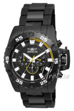 Invicta Corduba Sort/Gummi Ø50 mm Invicta Corduba Sort/Gummi Ø50 mm