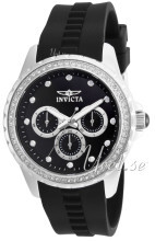 Invicta Angel Sort/Gummi Ø40 mm Invicta Angel Sort/Gummi Ø40 mm