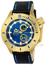 Invicta Russian Diver Blå/Lær Ø48 mm Invicta Russian Diver Blå/Lær Ø48 mm