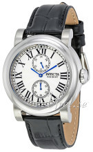 Invicta I-Force Hvit/Lær Ø46 mm Invicta I-Force Hvit/Lær Ø46 mm