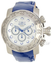 Invicta Lupah Sølvfarget/Lær Ø52 mm Invicta Lupah Sølvfarget/Lær Ø52 mm