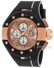 Invicta S1 Rosegullfarget/Gummi Ø52 mm Invicta S1 Rosegullfarget/Gummi Ø52 mm