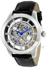 Invicta Vintage Skjelettkuttet/Lær Ø45 mm Invicta Vintage Skjelettkuttet/Lær Ø45 mm