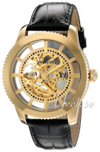 Invicta Vintage Gul/Lær Ø45 mm Invicta Vintage Gul/Lær Ø45 mm