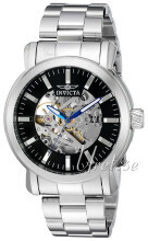 Invicta Vintage Sort/Stål Ø47 mm Invicta Vintage Sort/Stål Ø47 mm