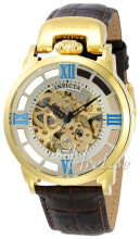 Invicta Sølvfarget/Lær Ø42 mm Invicta Sølvfarget/Lær Ø42 mm