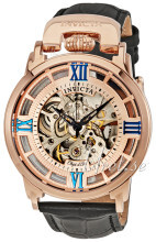 Invicta Sølvfarget/Lær Ø42 mm Invicta Sølvfarget/Lær Ø42 mm