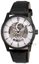 Invicta Hvit/Lær Ø42 mm Invicta Hvit/Lær Ø42 mm