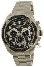 Invicta Aviator Sort/Stål Ø49 mm Invicta Aviator Sort/Stål Ø49 mm
