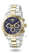 Invicta Speedway Blå/Gulltonet stål Ø44 mm Invicta Speedway Blå/Gulltonet stål Ø44 mm
