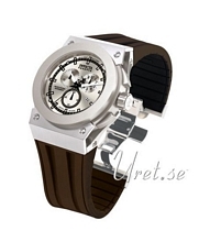Invicta Akulation Sølvfarget/Gummi Ø52 mm Invicta Akulation Sølvfarget/Gummi Ø52 mm