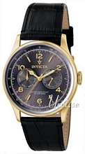 Invicta Vintage Blå/Lær Ø44 mm Invicta Vintage Blå/Lær Ø44 mm